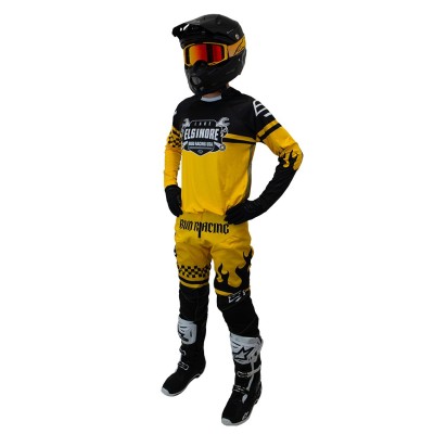 Pantalon Bud Racing GP Lake Elsinore Jaune Noir 