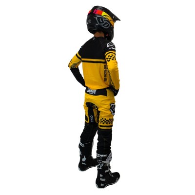 Pantalon Bud Racing GP Lake Elsinore Jaune Noir 