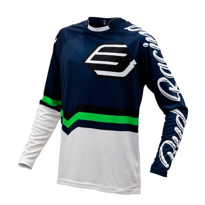 Maillot Bud Racing 95’ 2.0 Marine Blanc Vert 