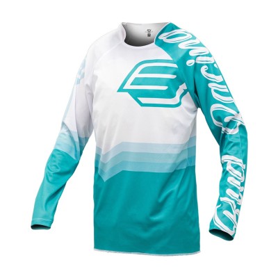 Maillot Bud Racing 95’ 2.0 Aqua Blanc  