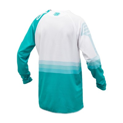 Maillot Bud Racing 95’ 2.0 Aqua Blanc  