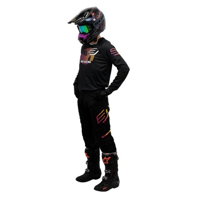 Maillot Bud Racing Sunset Noir  