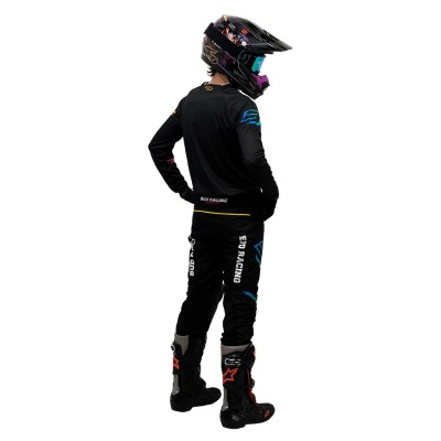 Maillot Enfant Bud Racing Sunset Noir  