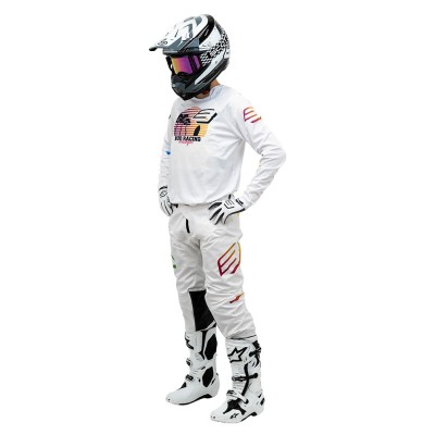 Maillot Bud Racing Sunset Blanc  