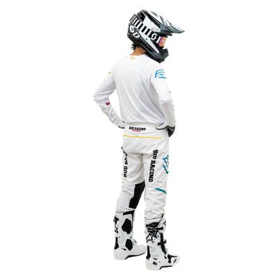 Maillot Bud Racing Sunset Blanc  