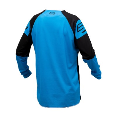 Maillot Bud Racing Lazer Bleu Electrique Noir  