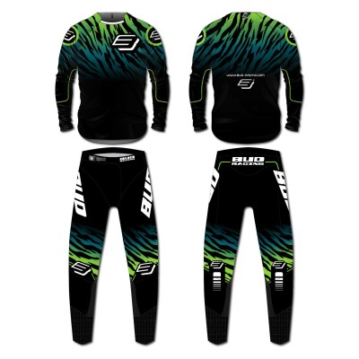 Maillot Bud Racing Zebra WSX Noir/Vert Edition Limitée 
