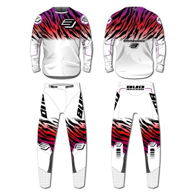 Maillot Bud Racing Zebra WSX Blanc Edition Limitée 