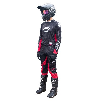 Maillot Bud Racing Air Contest Noir/Magenta Edition Limitée 