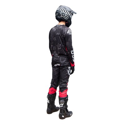 Maillot Bud Racing Air Contest Noir/Magenta Edition Limitée 