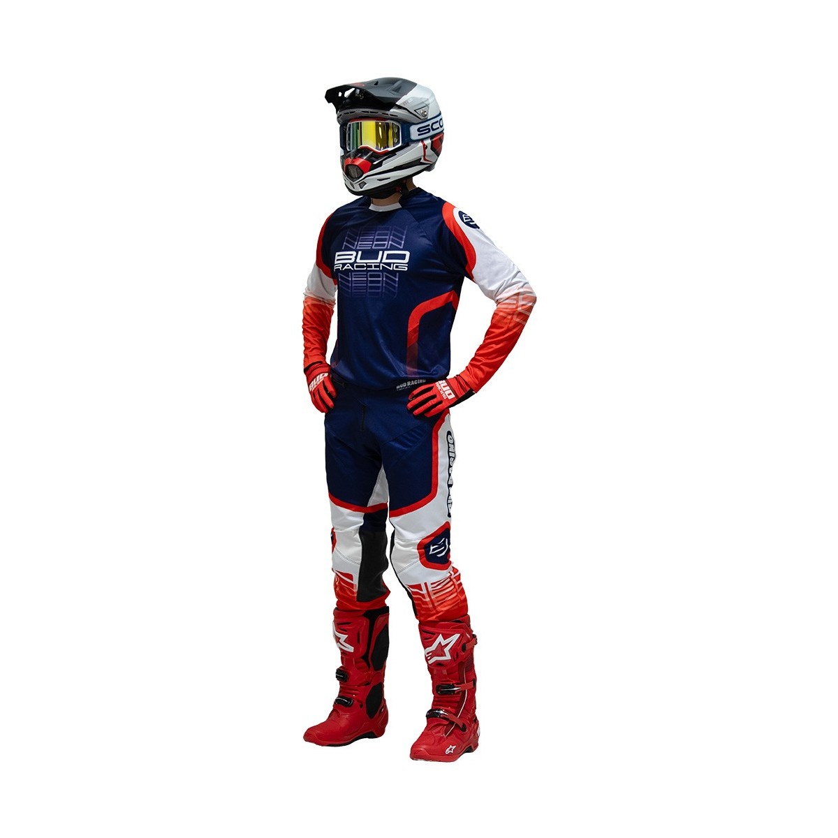 Maillot Bud Racing Neon Patriot 