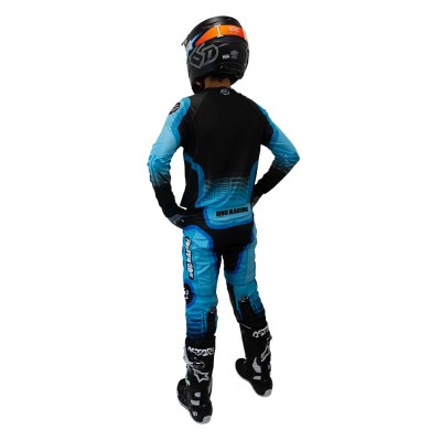 Maillot Bud Racing Neon Scuba Bleu Noir 