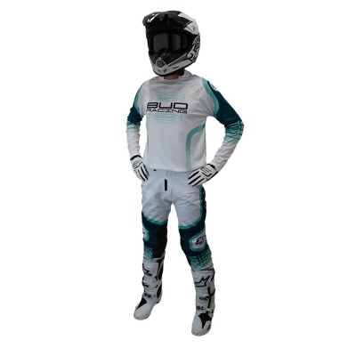 Maillot Bud Racing Neon Blanc Vert 