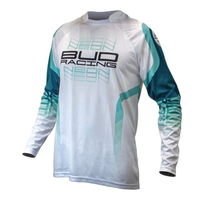 Maillot Enfant Bud Racing Neon Blanc Tree 
