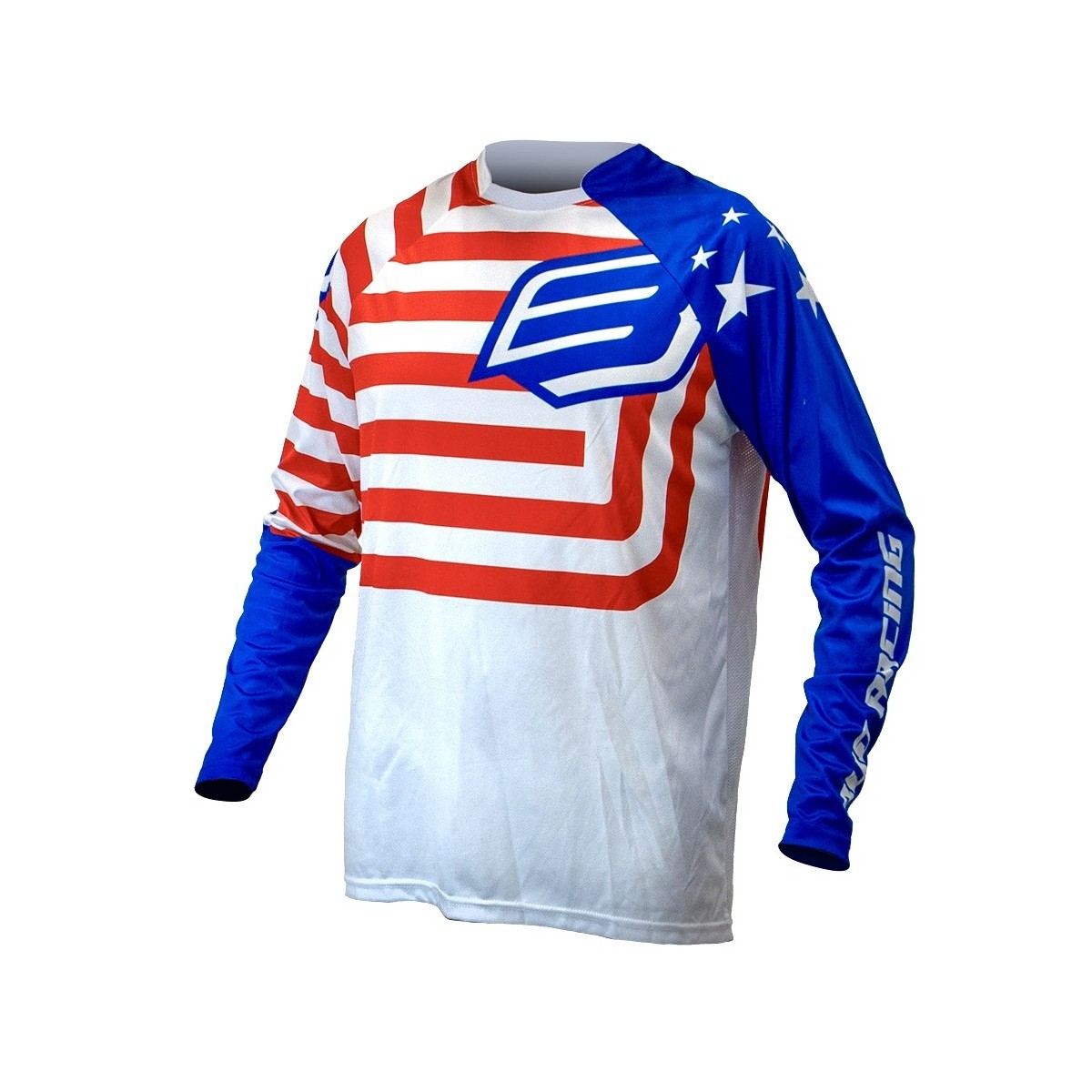 Maillot Bud Racing 95’ Evo Patriot Blanc 