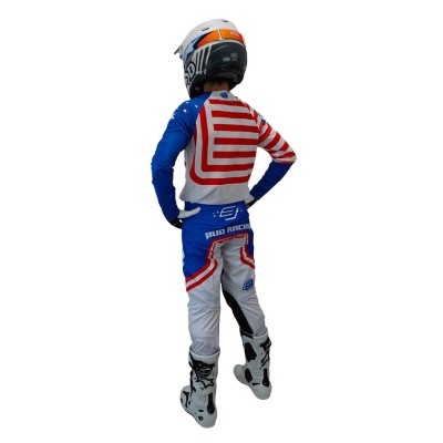 Maillot Bud Racing 95’ Evo Patriot Blanc 