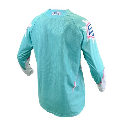 Maillot Bud Racing Edition Limitée Grand Prix De France Aqua Rose 