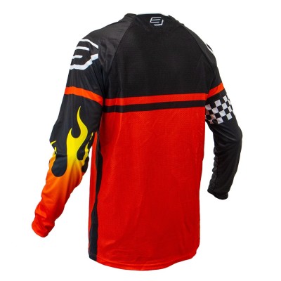 Maillot Enfant Bud Racing Lake Elsinore Rouge Noir 