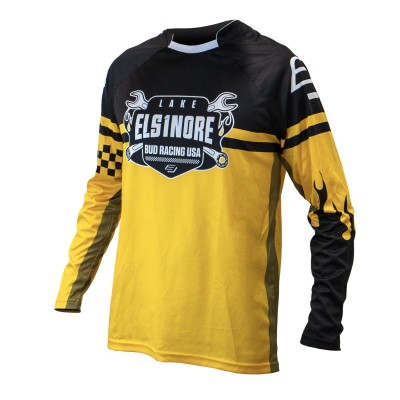 Maillot Bud Racing Lake Elsinore Jaune Noir 