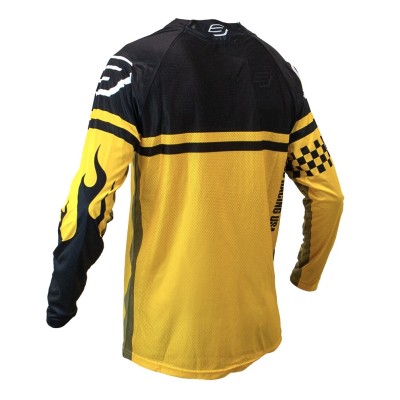 Maillot Enfant Bud Racing Lake Elsinore Jaune Noir  