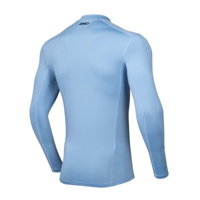 Maillot Seven Zero Blade Compression Bleu  