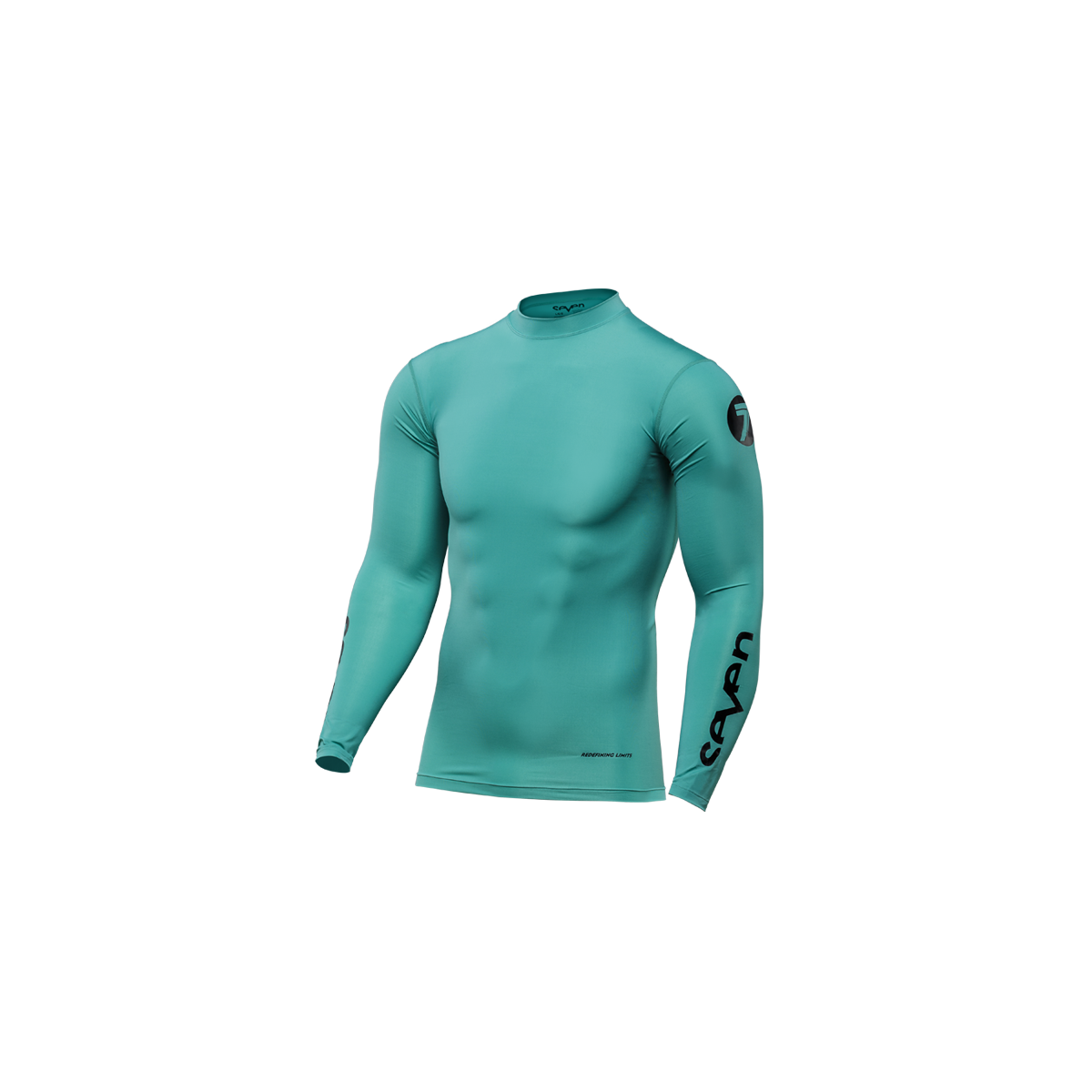 Maillot Seven Zero Blade Compression Bleu Aqua 