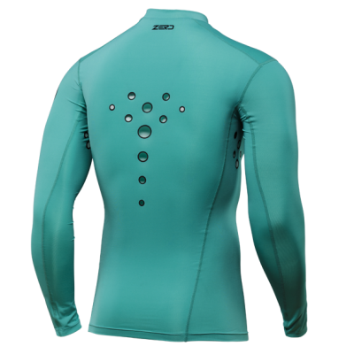 Maillot Seven Zero Blade Compression Bleu Aqua 