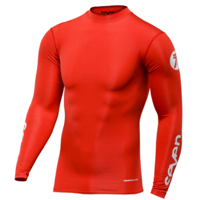 Maillot Seven Zero Blade Compression Rouge 