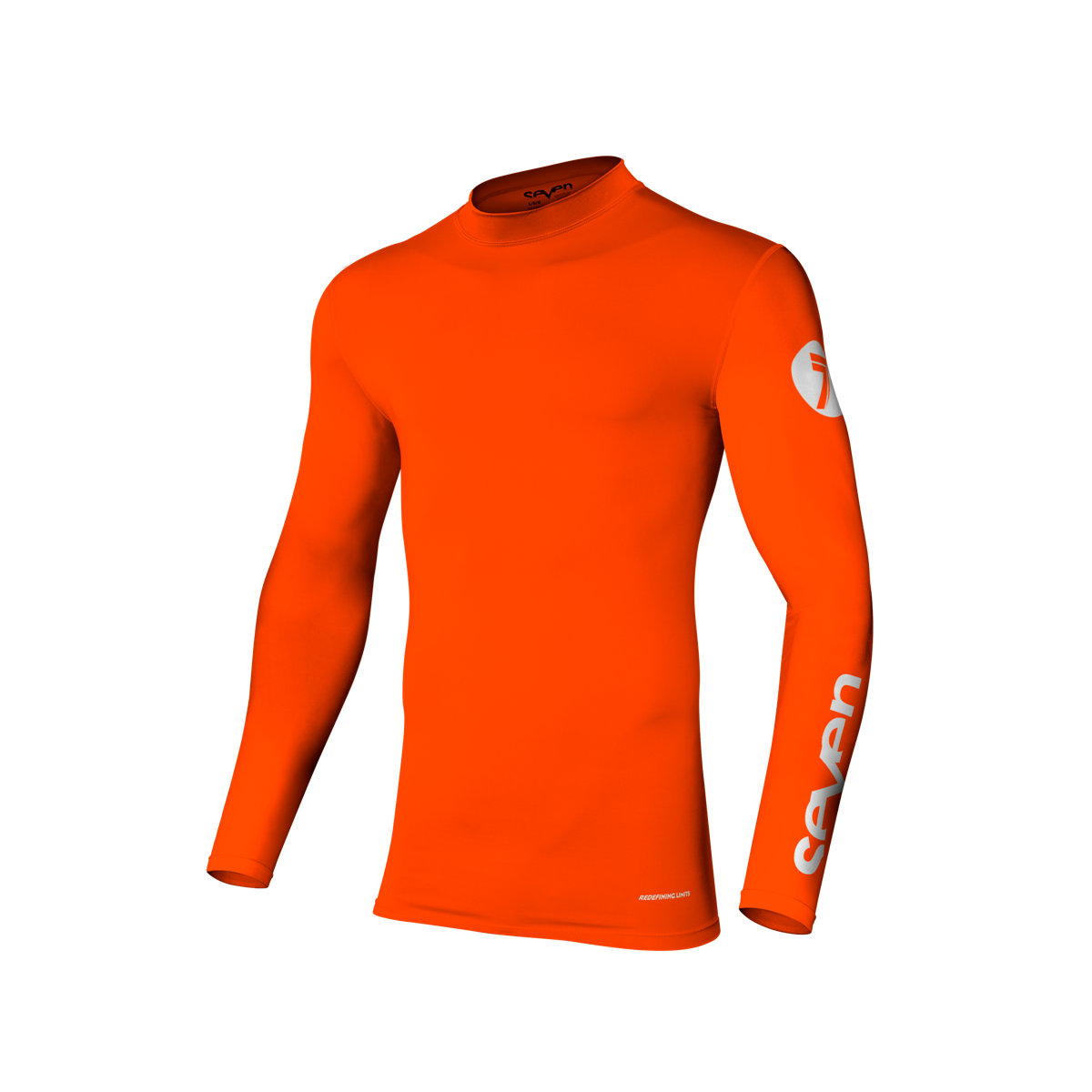 Maillot Seven Zero Compression Orange Fluo 