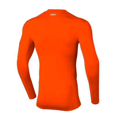 Maillot Enfant Seven Zero Compression Orange Fluo 