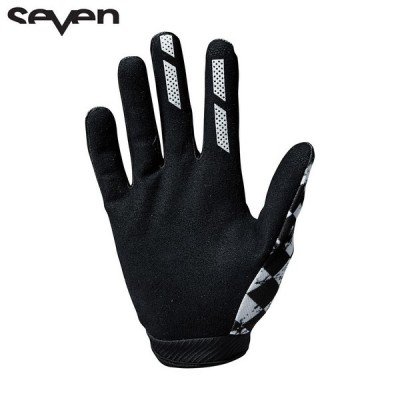 Gants Seven Annex Checkmate Blanc 