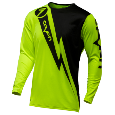 Maillot Enfant Seven Annex Volt Jaune Fluo 