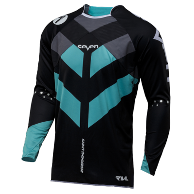 Maillot Seven Rival Venom Bleu Noir 