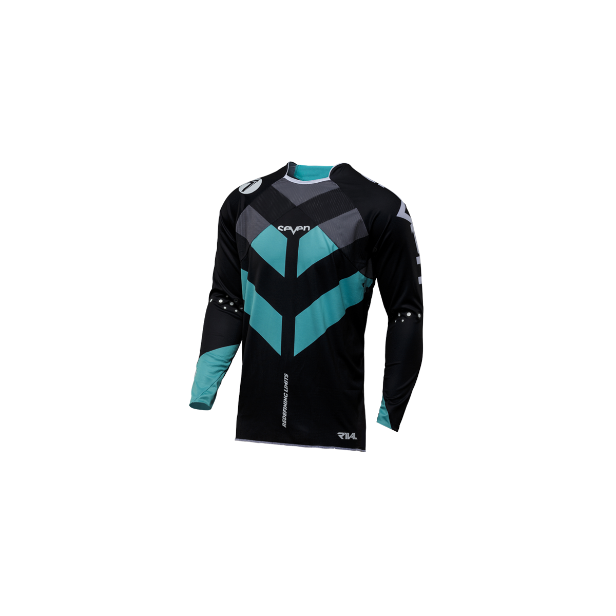 Maillot Seven Rival Venom Bleu Noir 