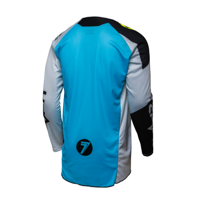 Maillot Seven Rival Militant Jersey Bleu/Gris clair 
