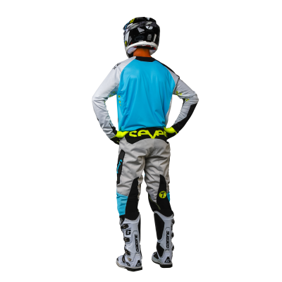 Maillot Seven Rival Militant Jersey Bleu/Gris clair 