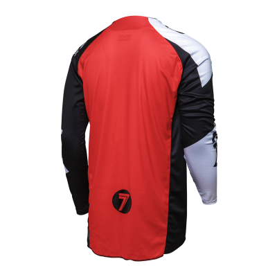 Maillot Seven Rival Militant Jersey Rouge/Noir 