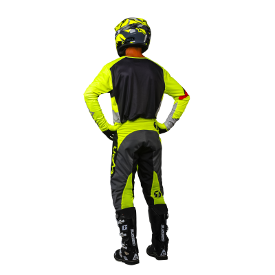 Maillot Seven Annex Ignite Jersey Noir/ Jaune Fluo 