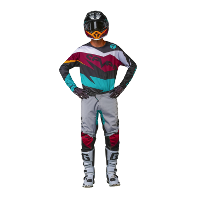 Maillot Seven Annex Ignite Jersey Noir/Bordeaux 