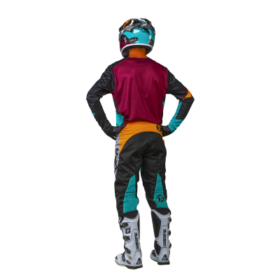 Maillot Seven Annex Ignite Jersey Noir/Bordeaux 