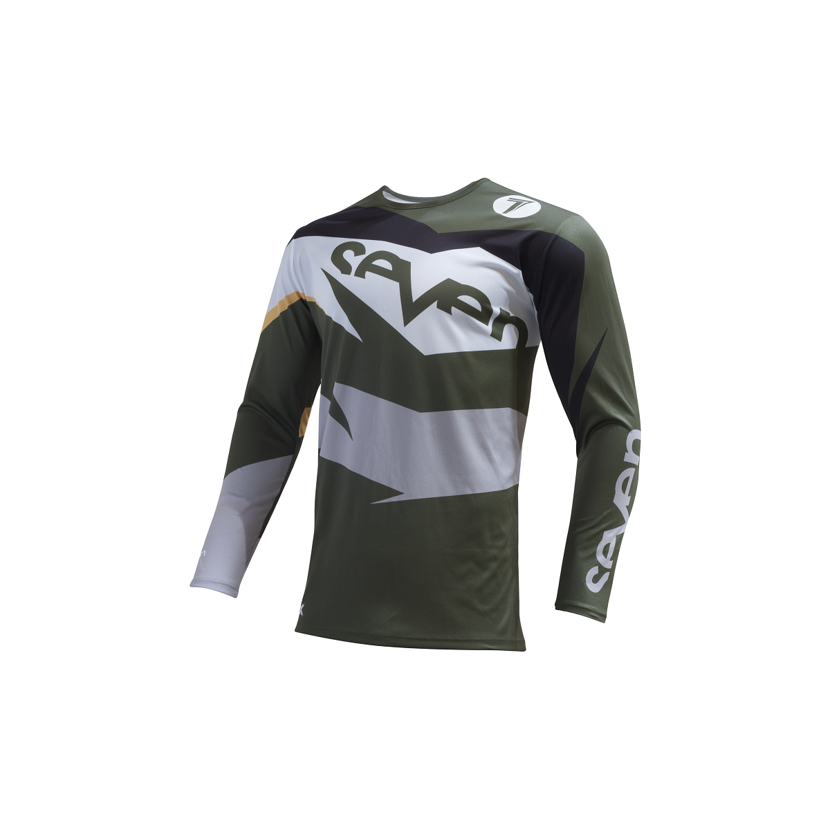 Maillot Seven Annex Ignite Vert Olive 