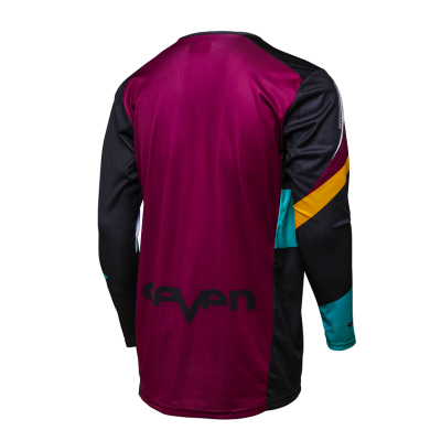 Maillot Enfant Seven Annex Ignite Jersey Noir/Bordeaux 
