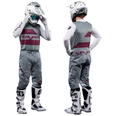 Maillot Seven Zero Odyssey Over Gris 