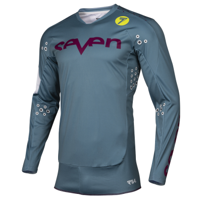Maillot Seven Rival Trooper Bleu Steel 