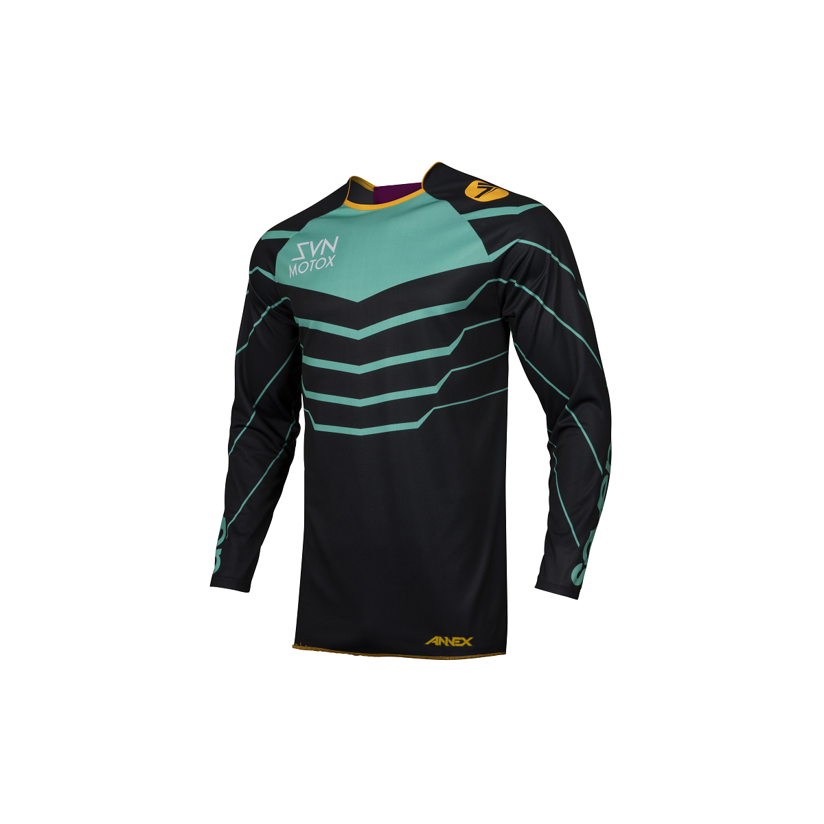 Maillot Seven Annex Exo Noir Bleu 
