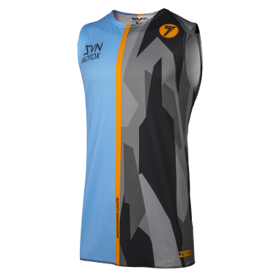 Maillot Seven Zero Raider Over Bleu 