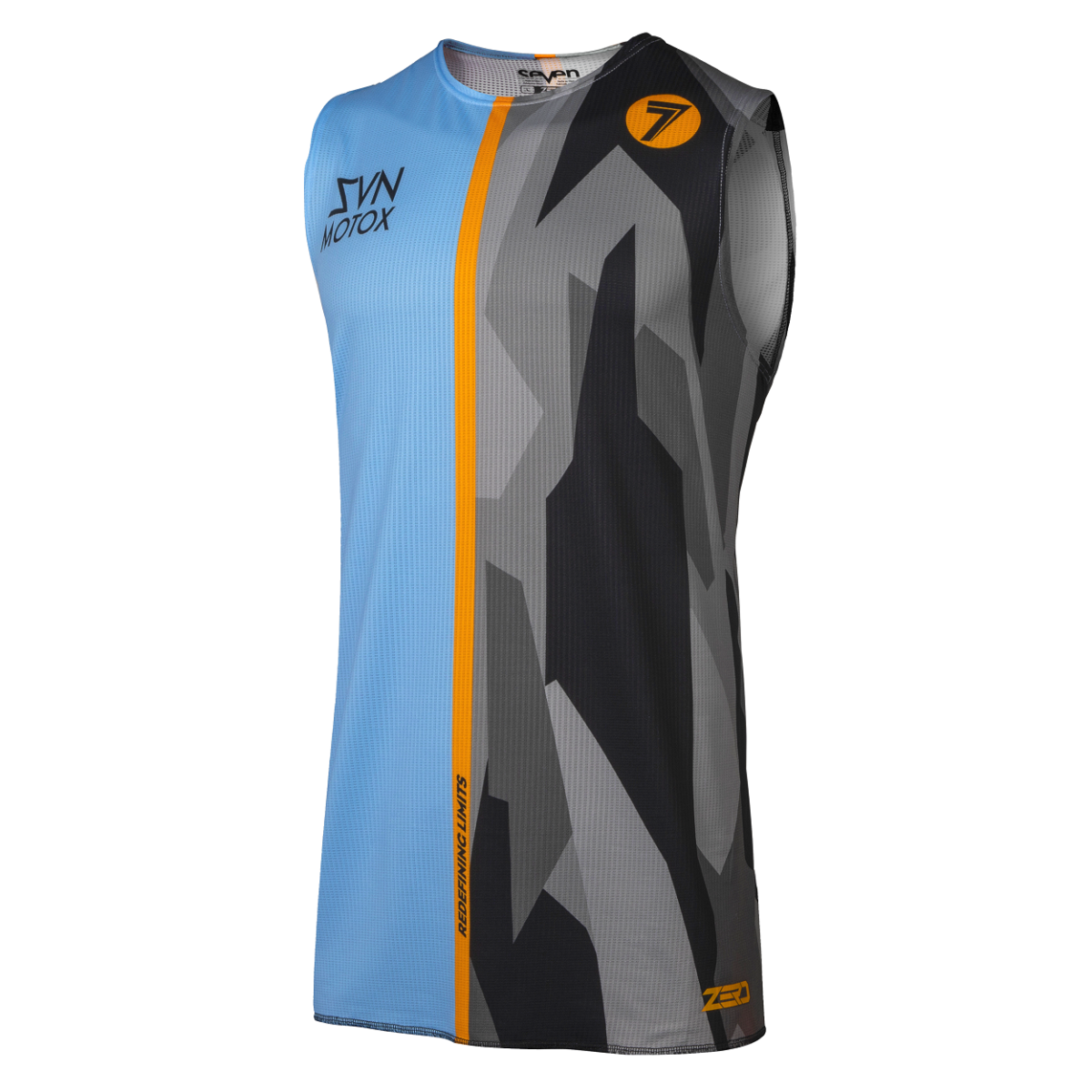 Maillot Seven Zero Raider Over Bleu 