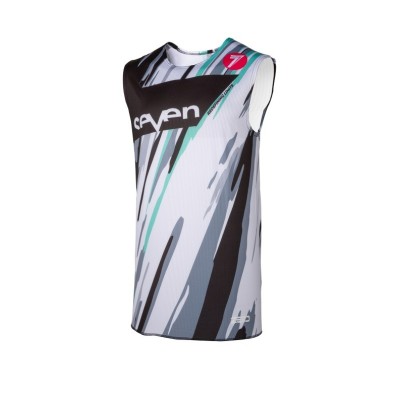 Maillot Seven Zero Blur Camo Over Jersey Blanc 