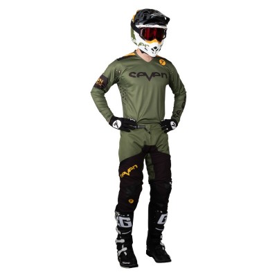 Maillot Seven Rival Trooper Olive 