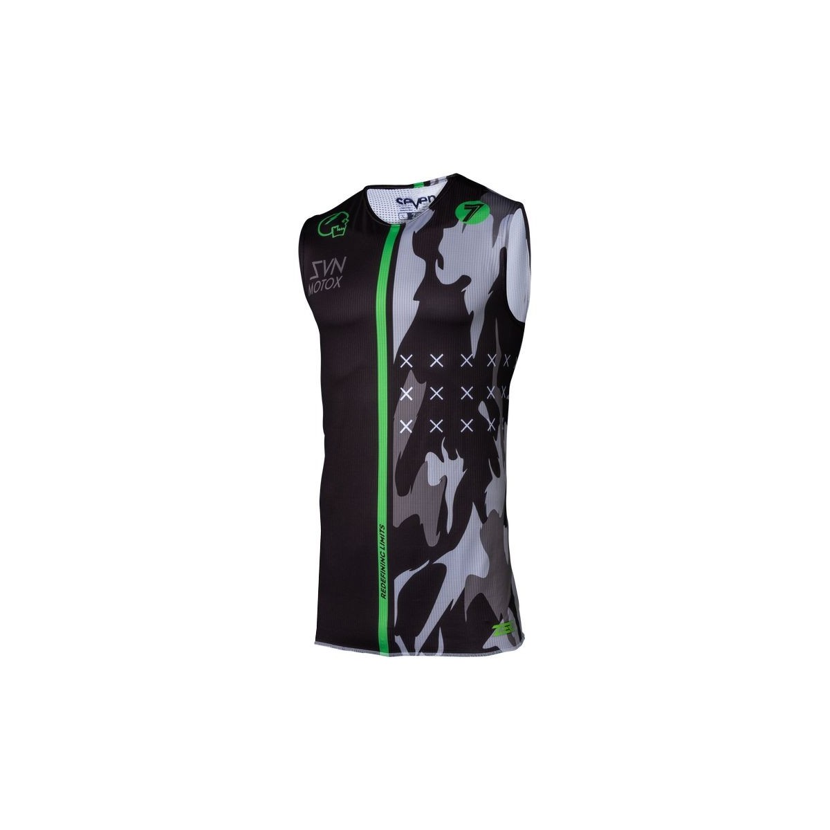 Maillot enfant Seven Zero Vandal Axell noir 